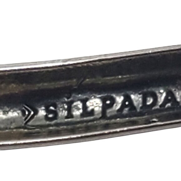 Silpada Sterling Silver Set Of 3 Willow Bangle XO Bracelets # 19624 - Picture 8 of 12